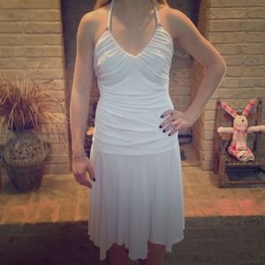 🚫SOLD🚫White Skater Dress