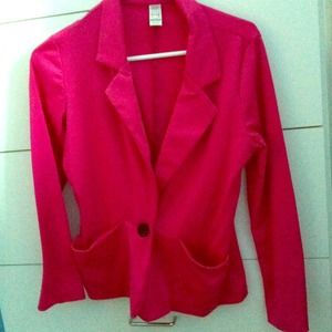 Reserved!! Hot Fuscia Blazer