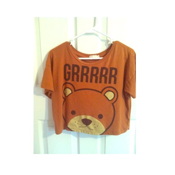 🐻FOREVER 21 GRRRR BEAR SHIRT🐻