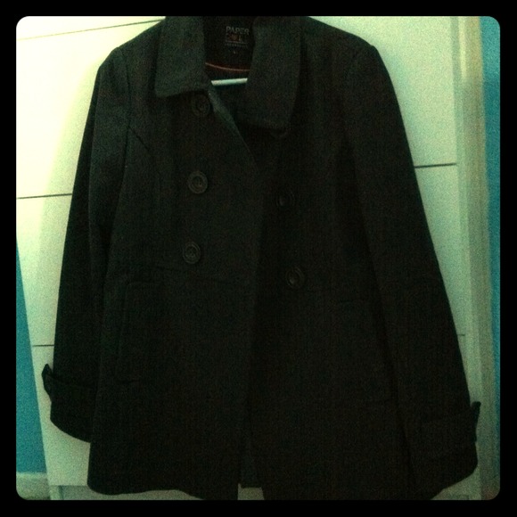 Dark Gray Peacoat