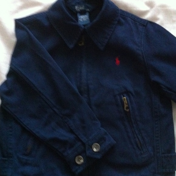 "SOLD" Toddler Polo spring jacket