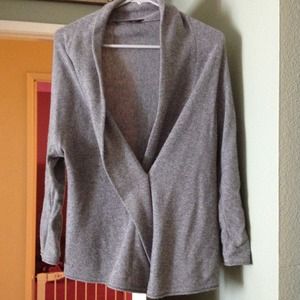 Bcbg Wool grey cardigan.