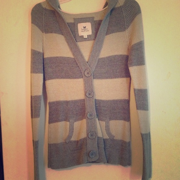 Striped cardigan