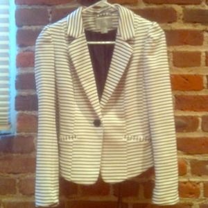 Striped blazer