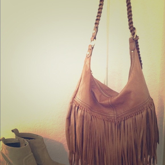 H&M fringe purse