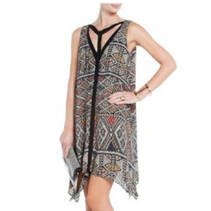 Brand new bcbgmaxazria print dress