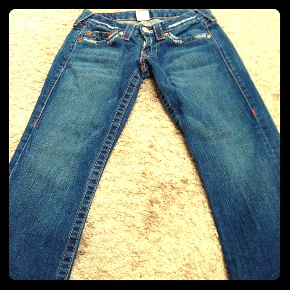 True Religion Bobby jeans. Size 25/short.
