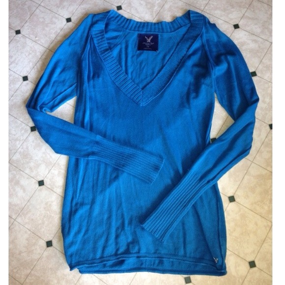 Blue long sleeve AE