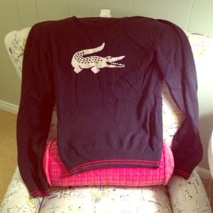 Lacoste graphic sweater