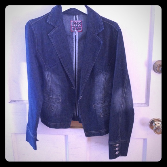 IRIS premium Denim jean jacket.