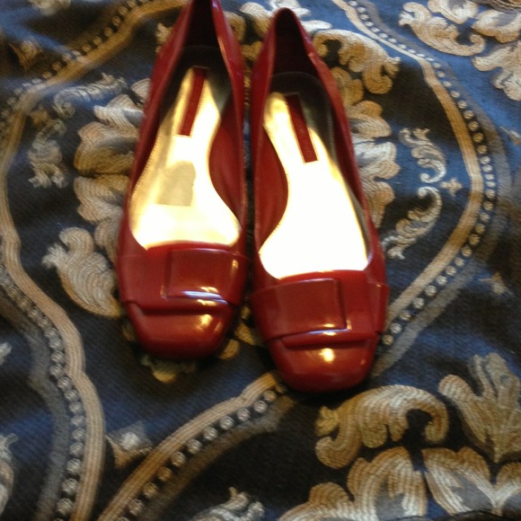Red super cute shoes