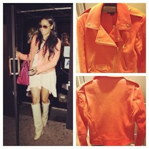 Theory leather jacket