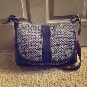 Coach cross body bag