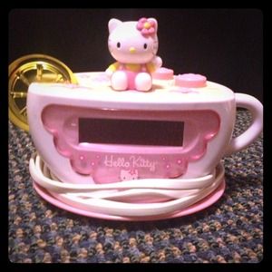 Hello kitty alarm clock