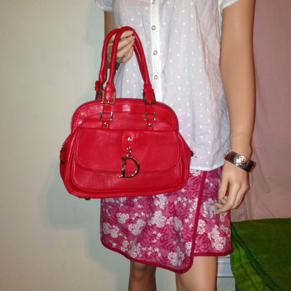 Dior Handbags - Medium Red Leather Handbag