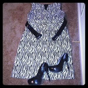 Zebra Print Alex Marie dress