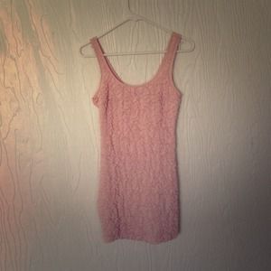 Light Pink Crinkle Dress from Forever 21