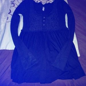 Free people long sleeve shirt