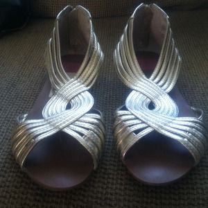 Dolce Vita Gold sandals