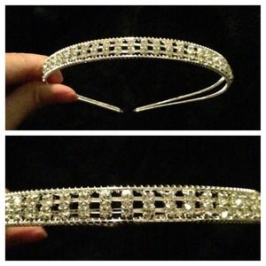 Brand new rhinestone headband.