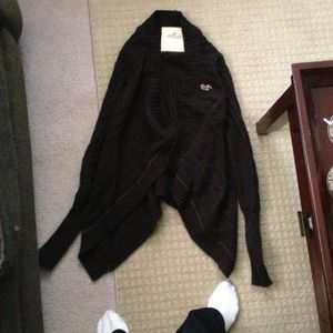 Warm chocolate hollister sweater