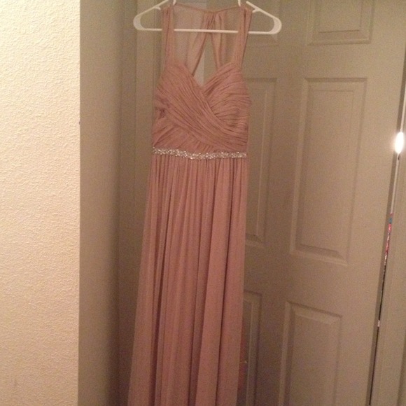 Dresses & Skirts - Blush Pink Formal with silver accent