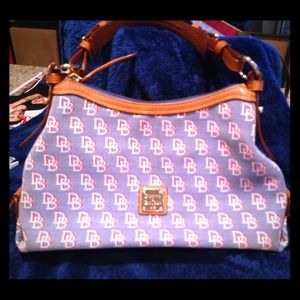 *Authentic* Dooney & Bourke Denim Shoulder Bag