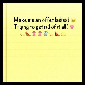 Make me an offer,.happy to lower the prices! :)