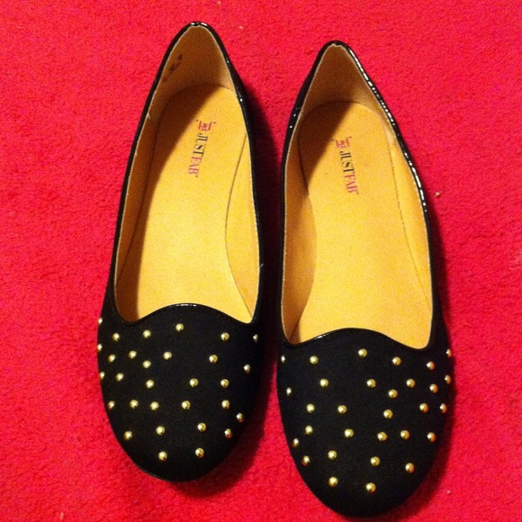 Studded Flats!! Size 11!!