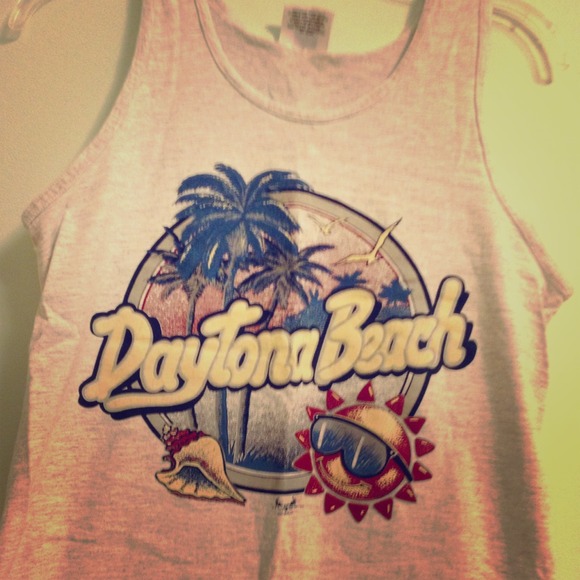 SOLD!!! Vintage Daytona Beach tank top