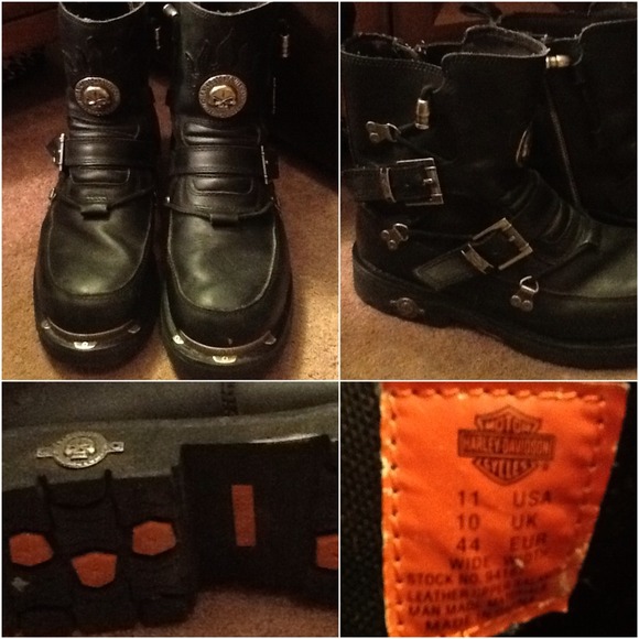 Harley Davidson Other - REDUCED! Men's used Harley boots size 11 wide
