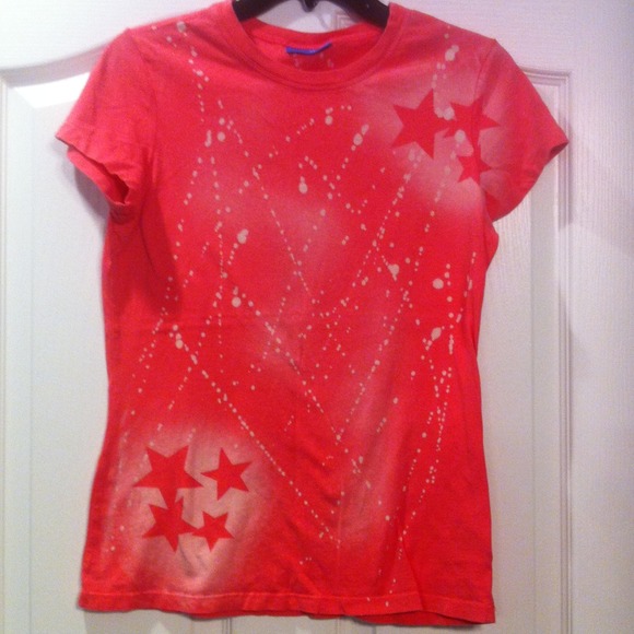 Pink Bleach Stars Tee