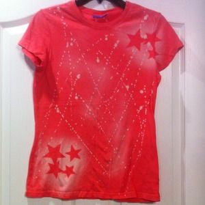 Pink Bleach Stars Tee