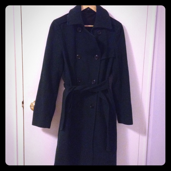 REDUCED Gap hunter green long peacoat NWOT