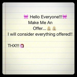 🎀Make me an offer!!🎀