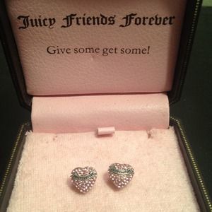 RESERVED: Authentic Juicy Couture earrings
