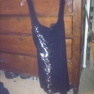 Black & Silver Guess Dress XL