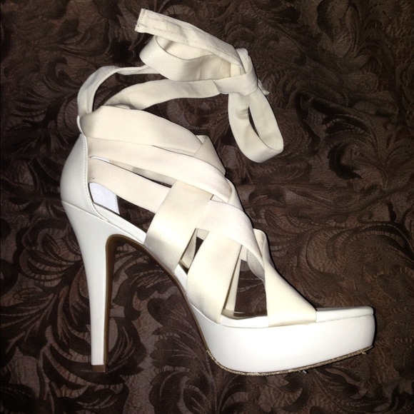 SEXY - Brand New Strappy Leather and Microfiber