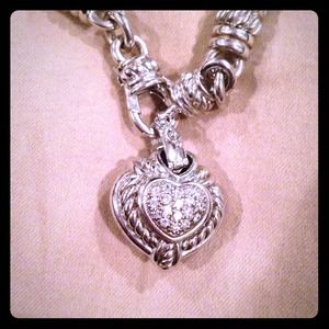 Judith Ripka Necklace & Charm *reserve*