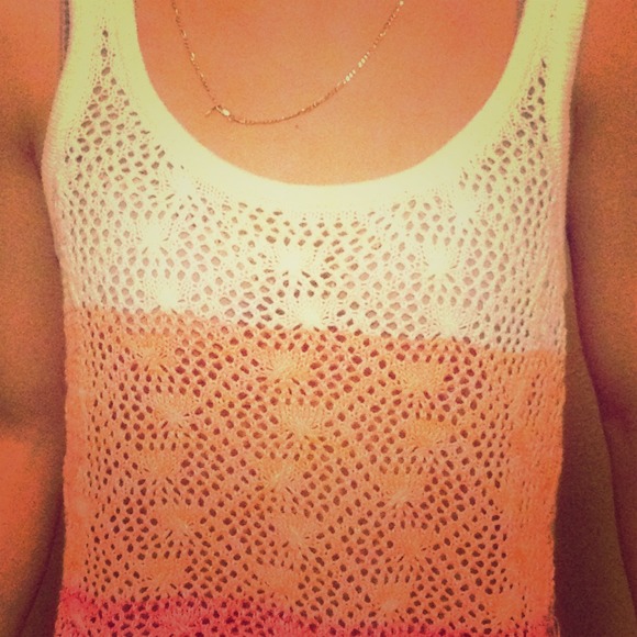 See through net top