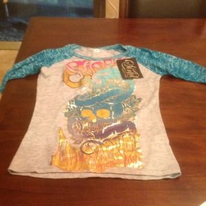 💥SOLD BUNDLE💥$20 NWT SINFUL burn out t- shirt