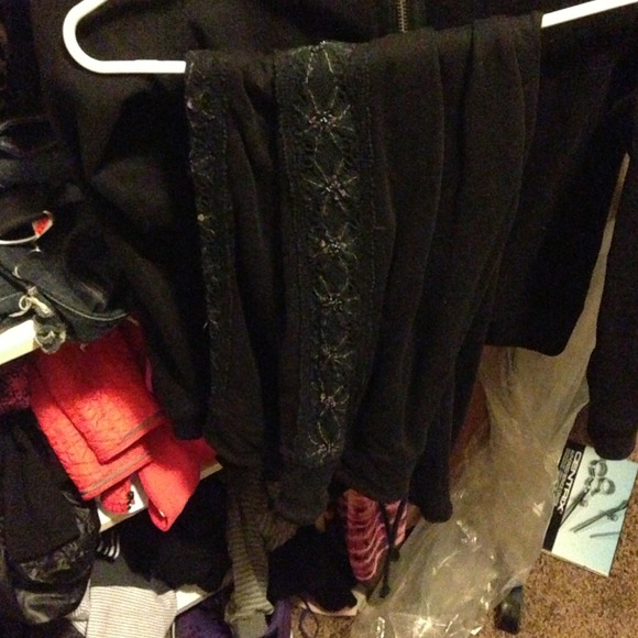 Black twisted heart sweat suit size L - Picture 3 of 4