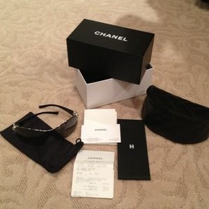 Authentic Chanel sunglasses