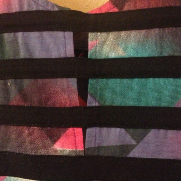 💰Reduced!💰Abstract Print Body-Con Dress by Motel - Picture 2 of 4