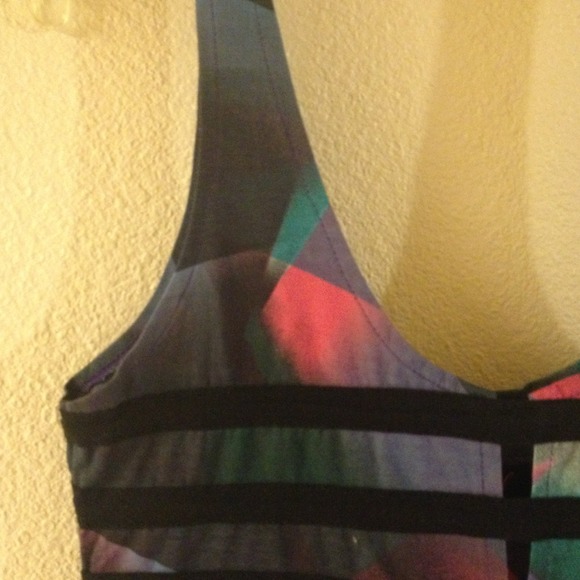 💰Reduced!💰Abstract Print Body-Con Dress by Motel - Picture 3 of 4
