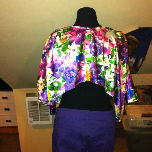 Crop top handmade by me from my line NR Fashion