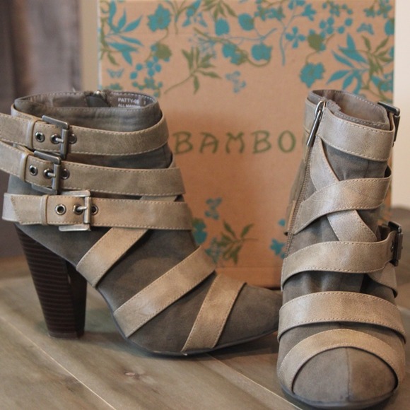 Super cute booties by Bamboo