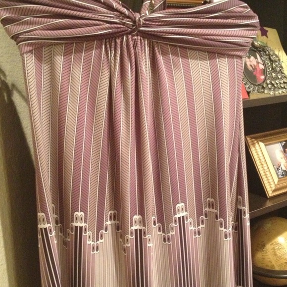 BCBG halter dress