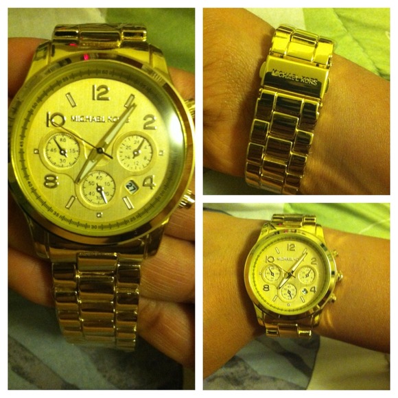 🚫SOLD🚫Gold MK inspired watch