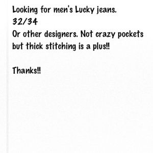 Lucky jeans men
